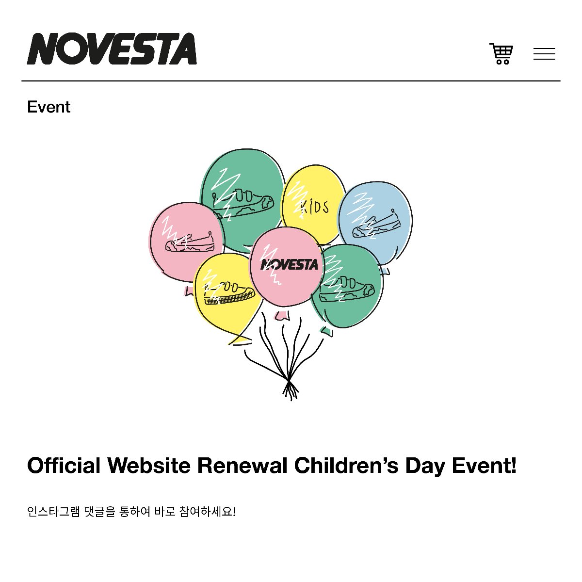Novesta Official Website Renewal